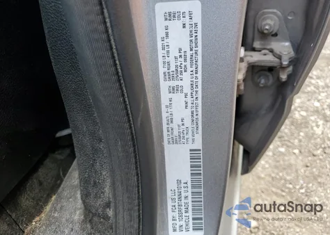 2022 Ram 1500 Big Horn/Lone Star z USA, uszkodzony, nr VIN 1C6SRFBT4NN410102